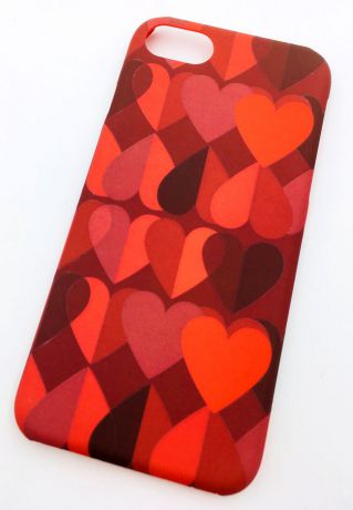 Чехол для сотового телефона Мобильная мода iPhone 7 Накладка пластиковая с принтом, сердечки
