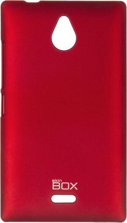 Чехол для сотового телефона skinBOX 4People, 4630042526556, красный