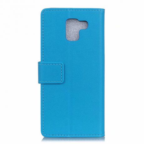 Чехол для сотового телефона Мобильная мода Samsung J6 2018 Чехол-книжка с отделом для карт, Wallet Stand, 1272, голубой