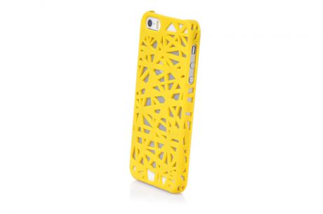 Чехол для сотового телефона Gurdini паутина для Apple iPhone 5/5S/SE, желтый