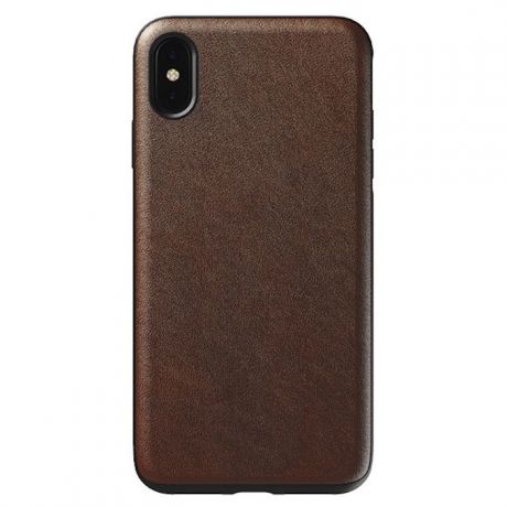 Чехол для сотового телефона Nomad Rugged Leather, коричневый