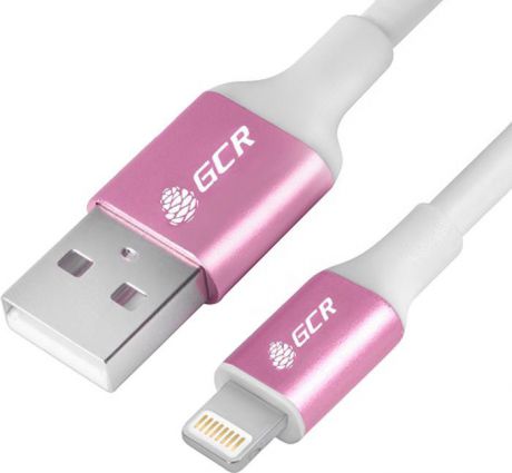 Кабель Greenconnect GCR-50776, White USB - Lightning MFI (0,5 м)