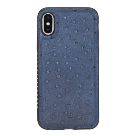 Чехол для сотового телефона Burkley для iPhone X/XS FlexCover, темно-зеленый