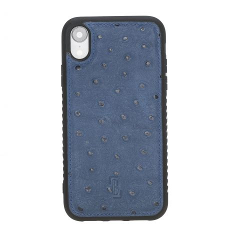 Чехол для сотового телефона Burkley для iPhone XR FlexCover, темно-синий