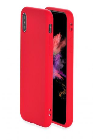 Чехол для сотового телефона Gurdini Soft Lux силикон (12) для iPhone XS Max 6.5", красный