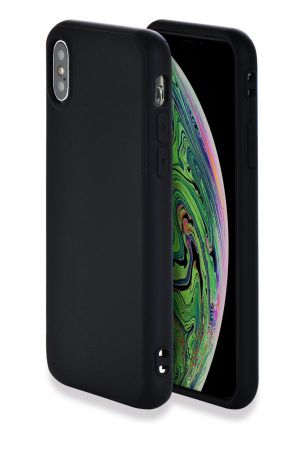 Чехол для сотового телефона Gurdini Soft Lux силикон (18) для iPhone XS Max 6.5", черный