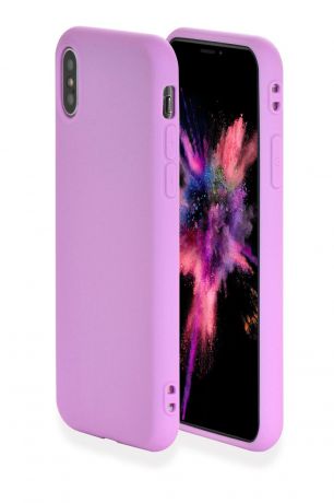 Чехол для сотового телефона Gurdini Soft Lux (2) для Apple iPhone X/XS 5.8", темно-розовый