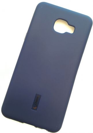 Чехол для сотового телефона Cherry Samsung С5 Накладка резиновая с пленкой на экран, синий