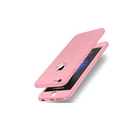 Чехол для сотового телефона No Name Силиконовый чехол для iPhone X / 7 / 8 Plus / 6S / 6 / 5 / 5S SE, розовый