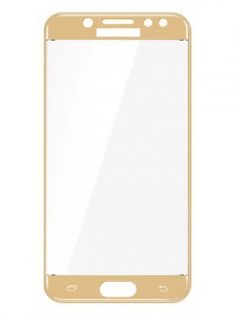 Защитное стекло UVOO Full screen для Samsung Galaxy J7 pro, золотой