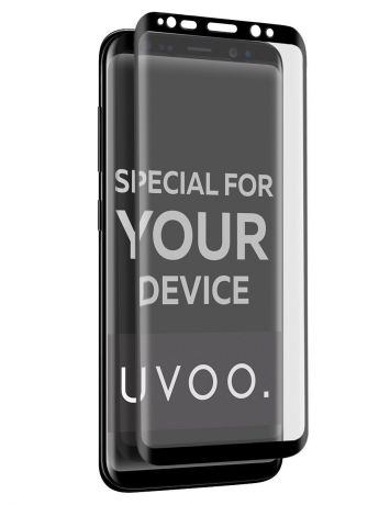 Защитное стекло UVOO Full screen для Samsung Galaxy s9, черный