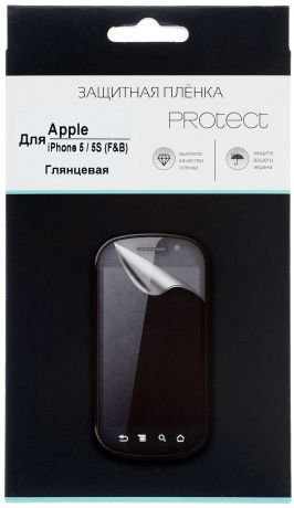Protect защитная пленка для Apple iPhone 5/5s (Front&Back), глянцевая