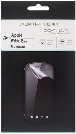 Protect защитная пленка для Apple Watch, матовая (38 мм)