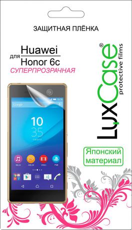 LuxCase защитная пленка для Huawei Honor 6c, суперпрозрачная
