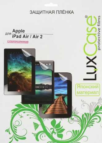 Luxcase защитная пленка для Apple iPad Air/Air 2, суперпрозрачная