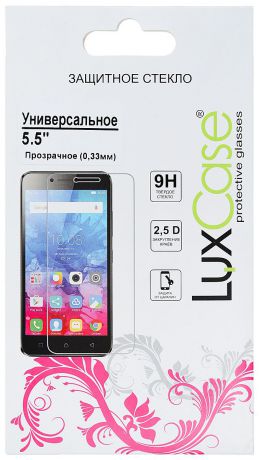 LuxCase универсальное защитное стекло 5,5"