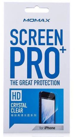 Защитная пленка Momax Screen Pro The Great Protection Full Set x2 для Apple iPhone 5/5S/SE, прозрачный