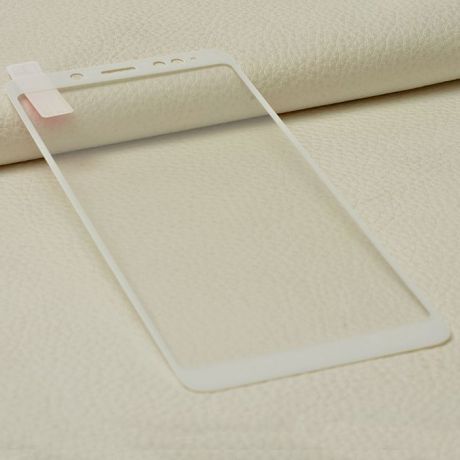 Защитное стекло полноклеевое FULL SCREEN для Xiaomi Redmi Note 5 белое