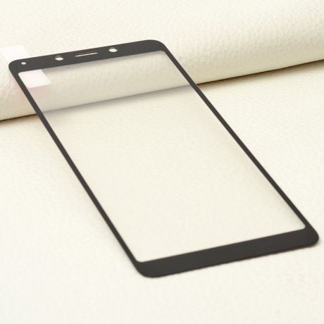 Защитное стекло полноклеевое FULL SCREEN для Xiaomi Redmi 6 / Redmi 6A черное