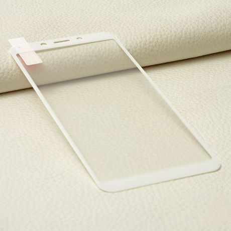 Защитное стекло полноклеевое FULL SCREEN для Xiaomi Redmi 6 / Redmi 6A белое