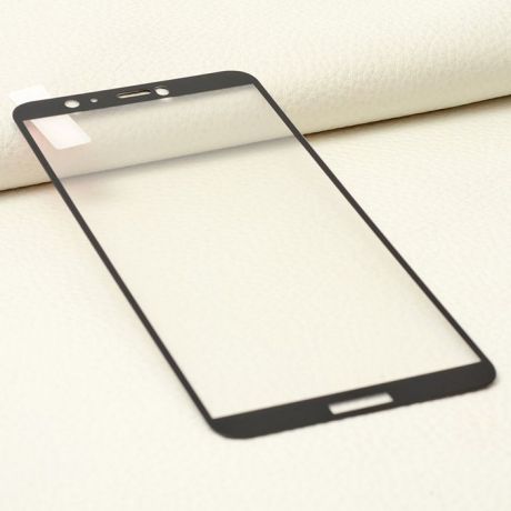 Защитное стекло полноклеевое FULL SCREEN для Huawei P Smart / Enjoy 7s черное