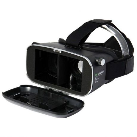 Очки виртуальной реальноcти для смартфонов VR SHINECON в комплекте с беспроводным пультом, черный