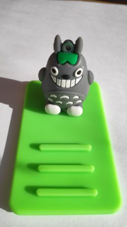 Держатель для телефона S4u Улыбчивай Totoro, totoro, салатовый