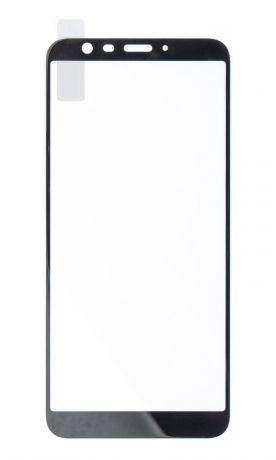 Защитное стекло Onext Tempered Glass для телефона Meizu M8c, цвет прозрачный, черный