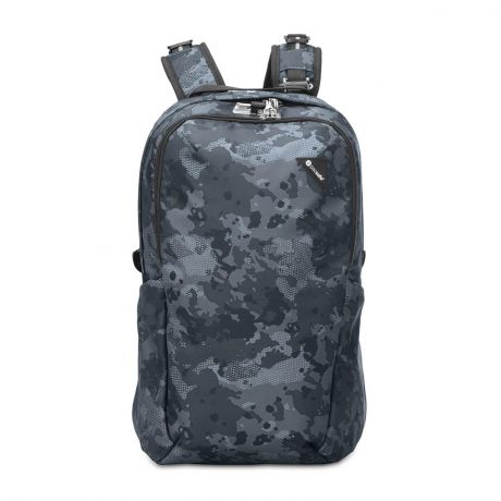 Рюкзак для ноутбука Pacsafe Рюкзак антивор Vibe 25, цвет: серый камуфляж, 25 л