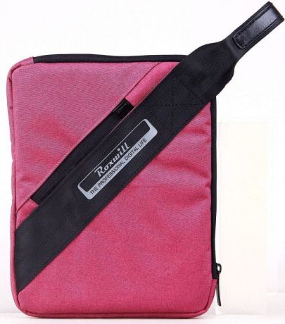 Чехол - сумка Roxwill Z10 для планшета 10,1", цвет розовый