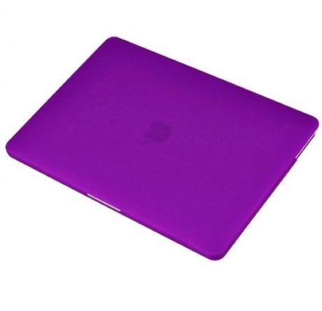 Чехол Gurdini MacBook Pro Retina 13" (2016 year with TouchBar) пластик фиолетовый