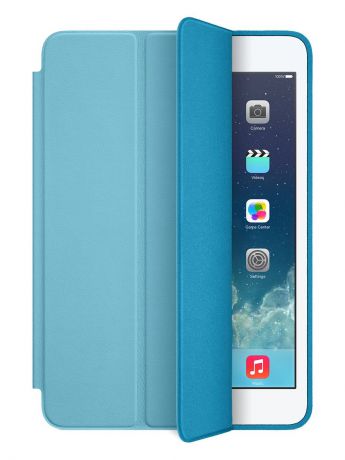 Чехол книжка для iPad mini 4. Голубой