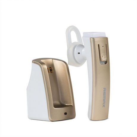 Bluetooth-гарнитура REMAX RB-T6С, Gold