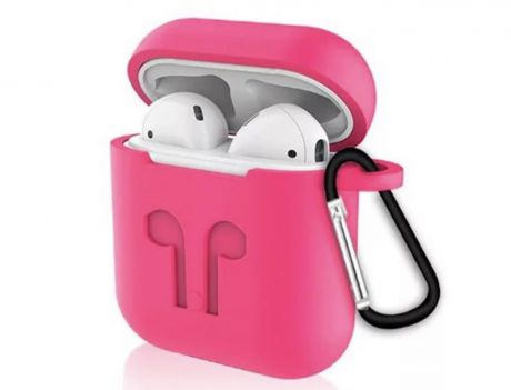 Чехол для наушников Markclub@Hoco Чехол для Apple AirPods, розовый