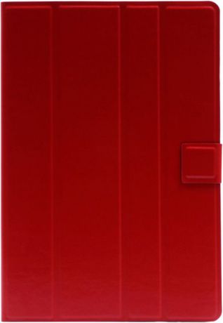 Чехол для планшета GOSSO CASES для планшета с экраном от 9' до 10' Premium uni / silicone straps red, красный