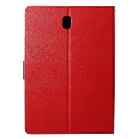 Чехол для планшета Goospery Samsung Tab S4 10.5 T830/T835" Чехол-книжка силиконовая с подставкой и отделом для карт Mercury Fancy Diary, красный