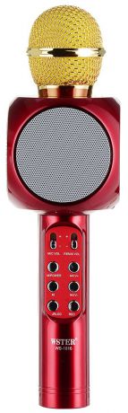 Караоке микрофон Karaoke Boom KB-WS1816RU, Red