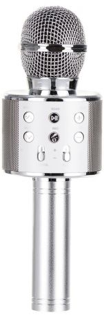 Karaoke Boom KB-WS858RU, Silver микрофон