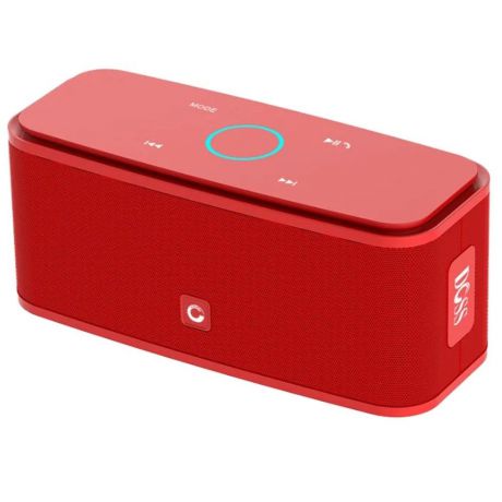 Беспроводная колонка DOSS SoundBox Touch, красный