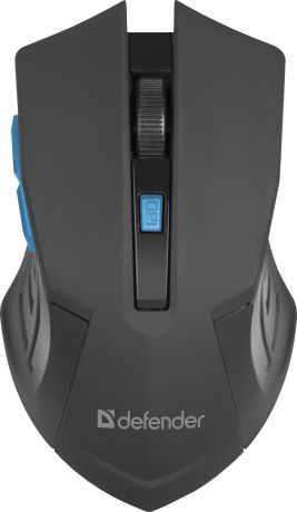 Мышь Defender Accura MM-275, 52275, черный, синий