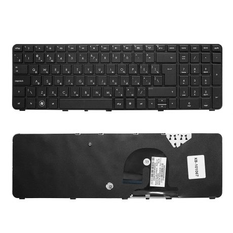 Клавиатура TopOn HP Pavilion DV7-4000, DV7-4100, DV7-4200, DV7-4300 Series. Г-образный Enter. С черной рамкой. PN: NSK-HS0UQ 01., KB-101067, черный