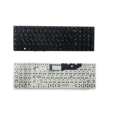 Клавиатура TopOn Samsung NP350E7C, NP355E7C Series. Плоский Enter. С черной рамкой. PN: V134302BS1, BA59-03303C., TOP-100468, черный