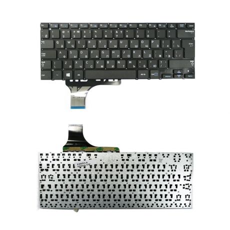 Клавиатура TopOn Samsung NP530U3B, NP535U3C Series. Г-образный Enter. Без рамки. PN: BA59-03254D, CNBA5903254CBIH., TOP-100514, черный