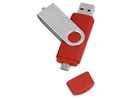 USB Флеш-накопитель Oasis «Квебек OTG», красный