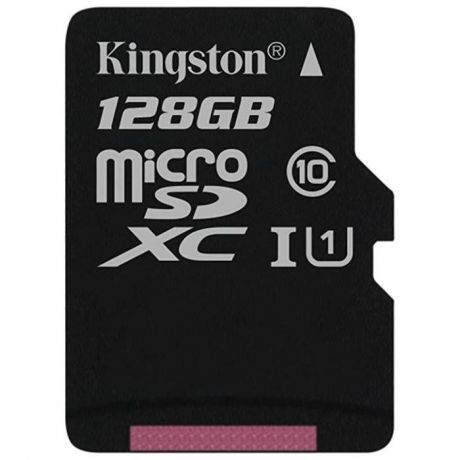 Карта памяти Kingston MicroSD 128GB Class 10 Canvas Select UHS-I U1 (80 Mb/s) без адаптера
