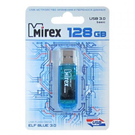 USB Флеш-накопитель Mirex ELF USB 3.0 128GB, 13600-FM3BE128
