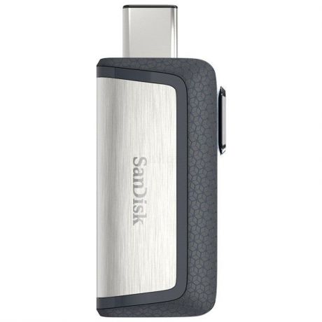 USB Флеш-накопитель SanDisk Ultra Dual type C, черно-серый