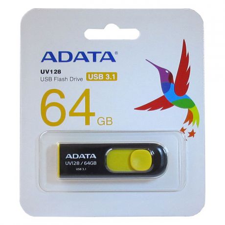 USB Флеш-накопитель ADATA UV128 USB 3.1 64GB