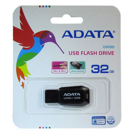 USB Флеш-накопитель ADATA UV100 32GB USB 2.0