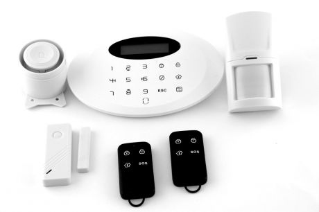 Охранная система для дома или дачи Сleverheim GSM сигнализация KH-AS11 (комплект)